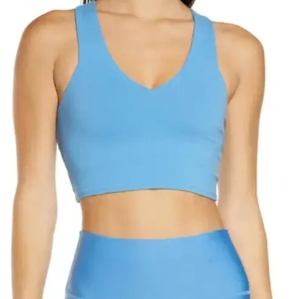 Alo Airbrush Real Sports Bra Tank Womens size L